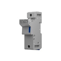 Fusible solaire DC Solivo MXPV 125A 1000V DC, fusible pour montage sur rail DIN pour la protection des boîtes de combinaison photovoltaïques