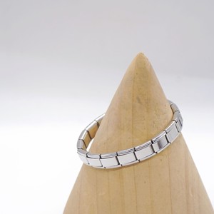 Stainless Steel Elastic Bracelet Geometric Modular Unisex Jewelry Gift Fashion Cuff Bracelets - Product Image 4