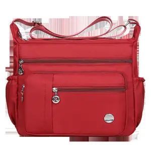 حقيبة كتف للسيدات من MINTEGRA حقيبة مفتوحة متعددة الجيوب محفظة كروس للسيدات حقيبة عصرية صغيرة مزودة بجيب بيد علوية