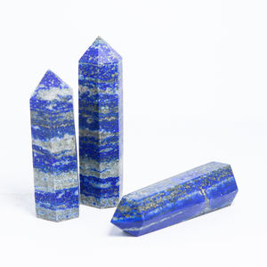 ขายส่งธรรมชาติLapis Lazuliควอตซ์จุดไม้กายสิทธิ์ที่มีคุณภาพสูงคริสตัลจุดทาวเวอร์สำหรับตกแต่งบ้าน - Product Image 3