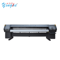 YH industriel 3.2m 8 pièces 512I têtes grand Format numérique solvant imprimante extérieur affiche signalisation autocollants vinyles Machine d'impression