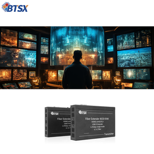 Extender <span class=keywords><strong>KVM</strong></span> in Fibra Bitvisus a Latenza Zero 4K IP 30KM Trasmissione in Fibra Monomodale per Input/Output Supporto Tastiera e Mouse USB - Product Image 5
