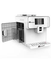 Cafetera Espresso Automática Anbolife, Bomba Italiana de 19 Bares, Cappuccino, Latte, Americano con un Solo Toque, Molinillo Integrado, Tanque de 1.7L