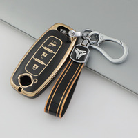 Funda Protectora de TPU Suave Premium para Llaves de Coche Nissan Sylphy TIIDA X-TRAIL Qashqai KICKS Teana ARIYA, con Anillo para Llaves
