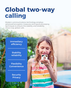 Carte de suivi GPS pour étudiants avec Beidou et LBS 4G LTE, télécommande en plastique, SOS, appels bidirectionnels et fonction Push-to-Talk pour la sécurité des enfants - Product Image 4