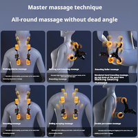 C78 Dernier luxe Zero Gravity Full Body Spa Massage Chaise 4D Bureau Shiatsu Électrique avec Chaleur Portable