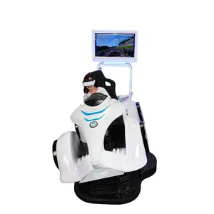 1座VR 9d汽车虚拟现实模拟器游乐园虚拟现实模拟器汽车游戏机待售