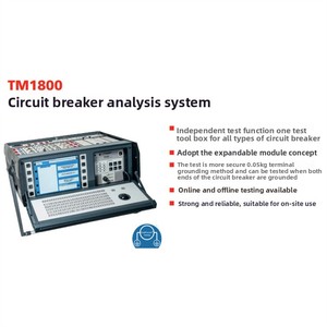 El más vendido: Sistema de prueba de disyuntores electrónicos Megger TM1710 con análisis de fallas de doble tierra para maquinaria, 100% genuino. - Product Image 2