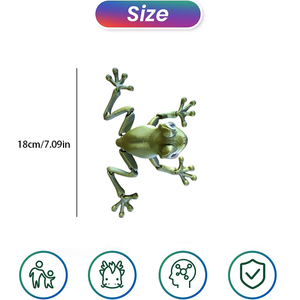 Jouet éducatif grenouille imprimé en 3D pour enfants autistes ayant des besoins sensoriels, outil créatif de décompression et d'apprentissage doux - Product Image 3