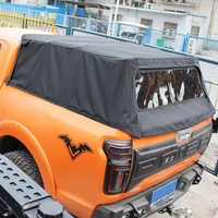 Ford Ranger 2006-2011 Ranger Raptor Px2 Next Gen T9 T7 Clubcap Ute Truck Hardtop en acier avec boîte de rangement arrière à verrouillage manuel