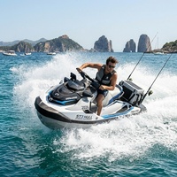 2026 Tout Neuf 170hp 7.6 In. Jet ski Sea Doo FishPro Sport 170 avec système audio pour la pêche, affichage numérique CLCS BRP
