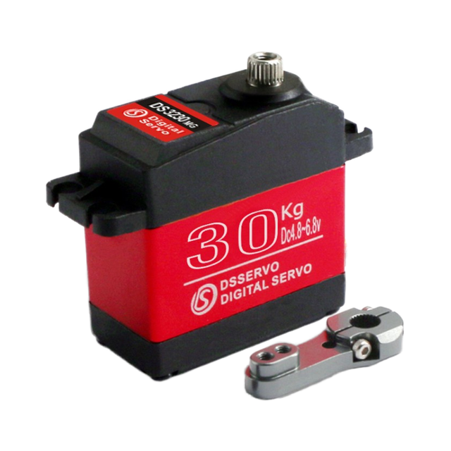 DS3230pro Waterproof 30kg Digital Servo Metal Gear High Speed for 1/10 1/12 Scale RC Car Baja 1/8 Scale Remote Control Vehicle