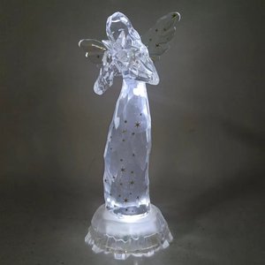 Vente en gros Lanterne à eau à paillettes Lumière Led <span class=keywords><strong>Ange</strong></span> <span class=keywords><strong>de</strong></span> Noël Décoration Noël maison Acrylique led <span class=keywords><strong>Fibre</strong></span> <span class=keywords><strong>optique</strong></span> <span class=keywords><strong>Ange</strong></span> - Product Image 3