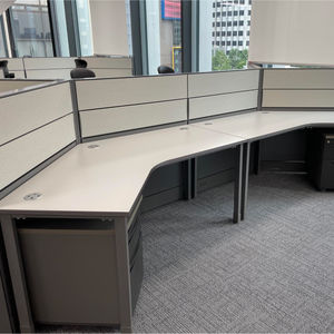 โต๊ะเรียนหนังสือเรียบง่ายสไตล์เกาหลีขนาด120ซม. ดีไซน์ทันสมัยพร้อมกรอบอลูมิเนียมใช้งานได้หลากหลายและประหยัดพื้นที่สำหรับห้องขนาดเล็ก - Product Image 3