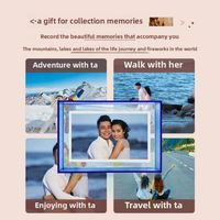 Cadre d'affichage numérique personnalisé pour photos NFT de 32 pouces avec prise en charge vidéo MP4 et MP3, écran tactile Android 9.0, USB 4K
