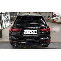Kit carrosserie pour Audi 19-22 Q3 à RSQ3 Modèle avec pare-chocs avant assemblage calandre lèvre avant diffuseur arrière avec lumière