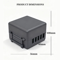 Sakelar Kontrol Jarak Jauh Nirkabel 433Mhz RF DC 12V 10A 1CH Modul Penerima Relay Set 1527 Kode Pembelajaran Pemancar Remote Umum