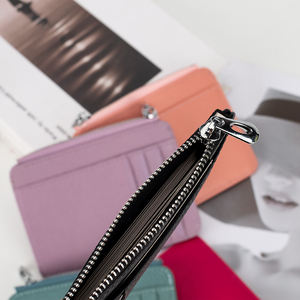 Portable PU Cuir Cartes Titulaire Mince Banque Carte De Crédit Cartes D'identité Coin <span class=keywords><strong>Pochette</strong></span> Cas Sac - Product Image 6