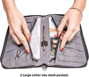 <b>Family</b> <b>Travel</b> <b>Document</b> Organizer Capacious Passport <b>Holder</b> Wallet Compact Passport <b>Travel</b> Organizer Large <b>Document</b> <b>holder</b> - Product Image 4