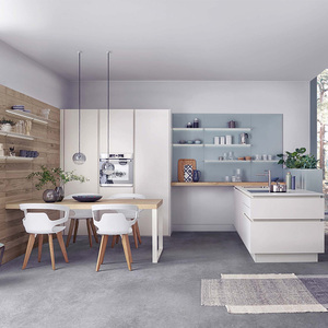 Rta Kitchen Cabinet European Style Modern Designs Handleless Lacquer Kitchen Furniture Cupboard Custom Modular Kitchen Cabinets