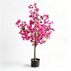 High Quality Real Touch Artificial Silk Bougainvillea Trees Durable Indoor Desktop <b>Plants</b> - Product Image 1