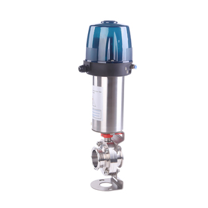 Válvulas Higiénicas Neumáticas de Acero Inoxidable de Grado Sanitario Tri Clover con Cabezal de Control Eléctrico de 24V CP-BV-660 - Product Image 5