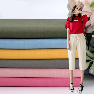 ผ้าสแปนเด็กซ์เทียม ยืดหยุ่น เป็นมิตรกับสิ่งแวดล้อม น้ำหนักเบา ทอแบบเรียบ สำหรับชุดกีฬา ชุดเดรส ผ้าสำหรับกางเกงขาสั้นฤดูใบไม้ผลิ-ฤดูร้อน ความยาวเจ็ดส่วน - Product Image 2