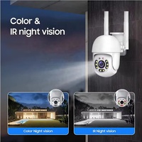 Caméra de surveillance intelligente Tuya 5g 2.4g double bande Wifi étanche Cc Tv hd avec zoom en ligne
