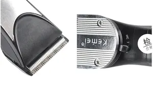 <span class=keywords><strong>Kemei</strong></span> Tondeuse électrique rechargeable pour hommes, tondeuse à cheveux de salon, tondeuse à batterie KM-3909 vente en gros - Product Image 2