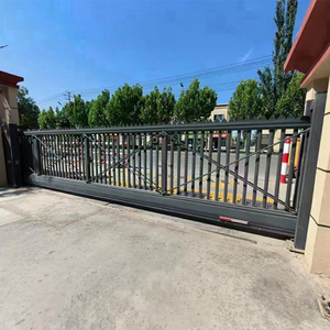 Cổng tự động trượt xếp Cantilever tiêu chuẩn bằng nhôm thương hiệu Commercial Electric <span class=keywords><strong>Auto</strong></span> <span class=keywords><strong>Driveway</strong></span> <span class=keywords><strong>Gate</strong></span> QG-L1451, mở tự động - Product Image 2