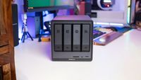 DXP4800PLUS 16 Go NAS de bureau 4 baies Intel 8505 Quad Core 4K pour 16 Go de RAM DDR5 Stockage réseau connecté par USB
