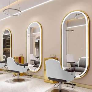 Espejo LED de Salón Moderno y Lujoso 2025, Precio de Fábrica al por Mayor, Mueble Perfecto para Peluquería y Belleza - Product Image 1