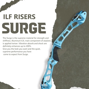 Poignée de tir à l'arc en aluminium léger ILF de 25 pouces, modèle LR1905, pour arc recurve - Product Image 4