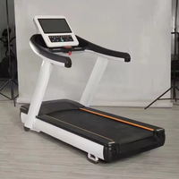 Tapis roulant électrique commercial N28 avec écran LED, capacité de 300 kg, vitesse de 1 à 20 km/h - Machine de fitness pour la marche et la course à pied