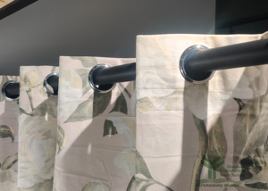 Cortinas de moda de calidad superior de tamaño personalizado cortinas de terciopelo de colores en riel - Product Image 6