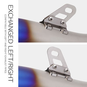 Échappement universel pour Fz6 Cbr250 Cb650r <span class=keywords><strong>Mt07</strong></span> Z900 S1000rr R6 tuyau LV1 <span class=keywords><strong>silencieux</strong></span> 51Mm moto tuyau d'échappement <span class=keywords><strong>silencieux</strong></span> - Product Image 3