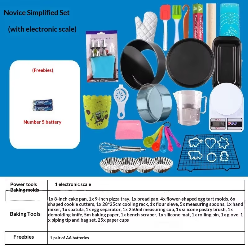 Ensemble essentiel pour débutants avec balance électronique