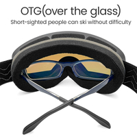 Gafas de Esquí para Niños, Lentes Esféricas, Logotipo Personalizado, MOQ Bajo, Lentes Intercambiables