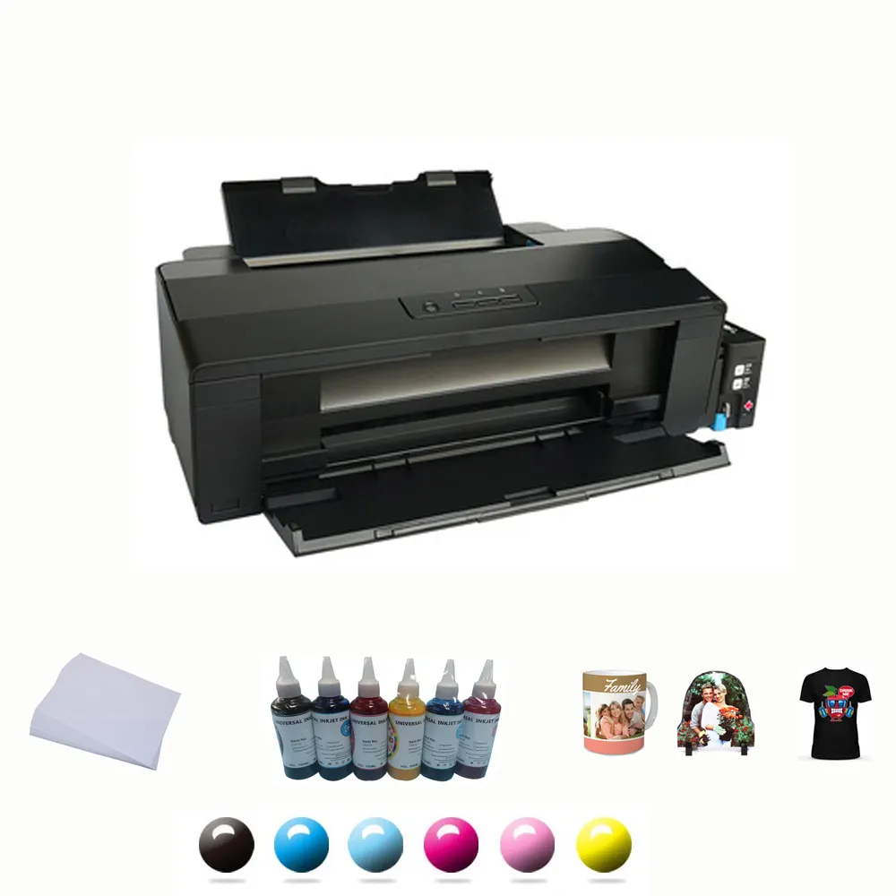 Guangzhou Original New A3 Size 6 color Multifunctional for Epson L1800 Inkjet Printer Sublimation Printer for Photo Printing