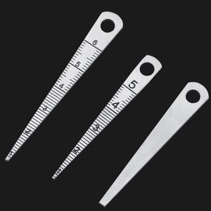 0-70mm Inside Caliper Gap Gauge d'alésage Jauge de pente Wedge Ruler Feeler Cone Clearance Ruler Double Side Scale - Product Image 4