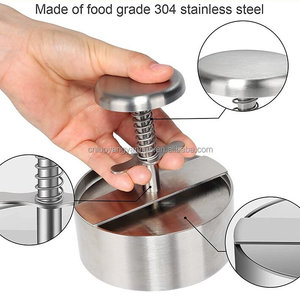 แม่พิมพ์สแตนเลสสำหรับทำเนื้อเบอร์เกอร์ทำบาร์บีคิวในครัว - Product Image 4