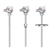 Contrôleur de température haute résistance TONY PT100 Type K/E, sonde en acier inoxydable IP65 de 500 mm pour four de trempage OEM