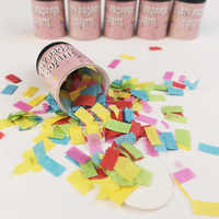 Version étudiante, feux d'artifice pour adultes, fête d'anniversaire et de remise de diplômes, décorations de confettis pour les fêtes