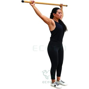 Tre tư thế cực và kéo dài thanh Yoga thể dục thể thao tập thể dục Thanh Yoga Dowel căng Thanh tập thể dục cực tư thế Corrector - Product Image 1