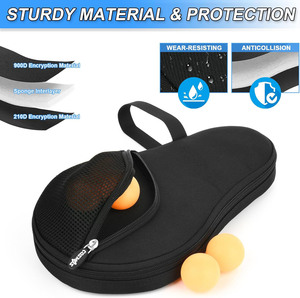 Échantillon gratuit : Étui rigide BOLI Rhomboid pour raquette de tennis de table et accessoires - Product Image 5