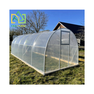 Tunnelhouse de Style néo-zélandais pour abri de plantes d'arrière-cour serre maison jardin Mini Kits de maison verte couverture avec Film plastique - Product Image 1