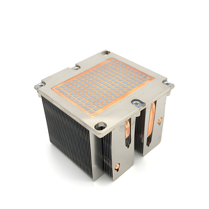 Excellent LGA3647 2U Passive <strong>CPU</strong> Cooler with 4 Heat Pipes 205W TDP Square Heatsink for PC - Product Image 6