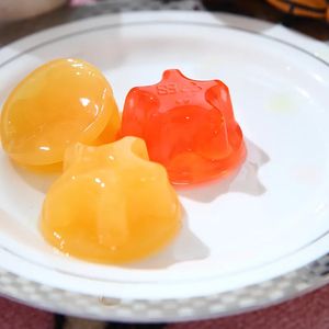Matière première en vrac Collation nourriture enfants jouets emballé jus de fruits bonbons gélifiés avec noix de <span class=keywords><strong>coco</strong></span> - Product Image 5