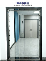 Barre de traction portable Daqijiang DQ465 en acier inoxydable 304, réglable, à fixer sur une porte, sans perçage, pour la remise en forme à domicile