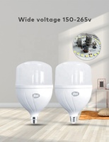 50W Haute Qualité Led Ampoule T125 B22 E27 Luminosité led lampe d'éclairage led ampoule lumières T ampoule
